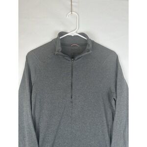 Patagonia Shirt Women's XS Gray Thermal Weight Capilene Baselayer 1/2 Zip Jacket